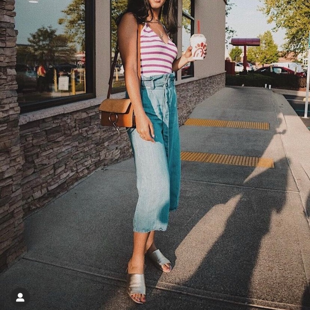 Bershka Culotte Jeans
